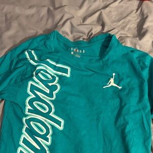 Jordan Kids Aqua Short Sleeve Tee